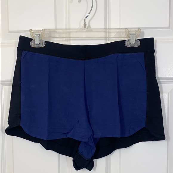 Super Stretch Sleep Short Blue and Black with Tailored Fit size Small NWT - Picture 1 of 4